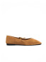 Sway ballerina suede tan 