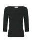 Thyra jersey blouse black 