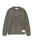 Tide knit pullover grey mel 