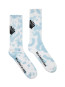 Tie-Dye socks single lt blue 41-46