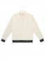 Trim strip bottom jacket cream 