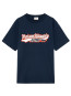 Kitsune t-shirt blue 