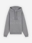 Varsity oversize hoodie grey mel 