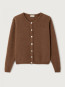 Vito 19e cardigan chocolat chine M
