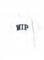 W ss wip t-shirt white S
