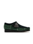 Wallabee moccasin green tweed 