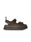 W goldenglow embossed sandals dense smoke 