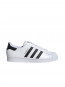 Superstar sneaker white black 