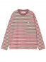 W ls sydney t-shirt stripe dusty pink M