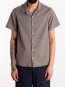 Camicia bowling mc shirt tortora XL