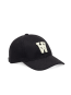 WW aa felt patch cap black 