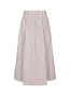 Yara long double stripe skirt rose XS