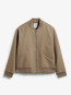 Ylve wool bomber jacket beige mel 