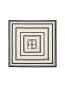York scarf ivory black 