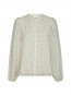 Yrima dot blouse white 