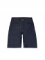 Zeb denim shorts dry streaky dark blue 