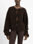 Zusie cardigan chocolate 