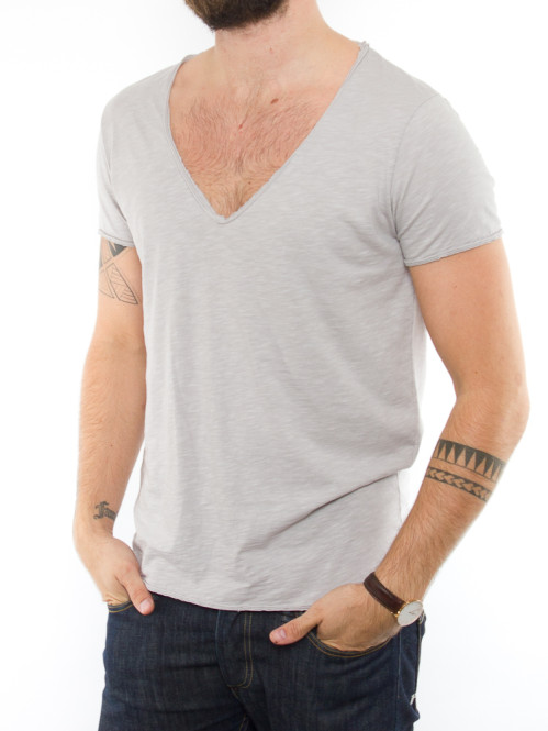 Basic v-tee perla 