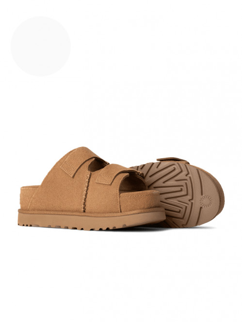 Goldenstar hi slide classic sandals chestnut 