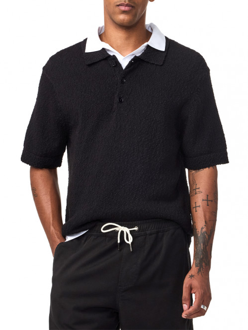 Randy poloshirt black 
