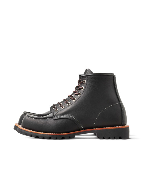 Roughneck moc toe boots black 