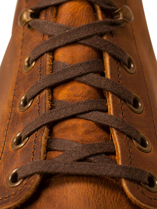 Boot laces 48inch brown 