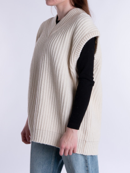 Pullunder off white 