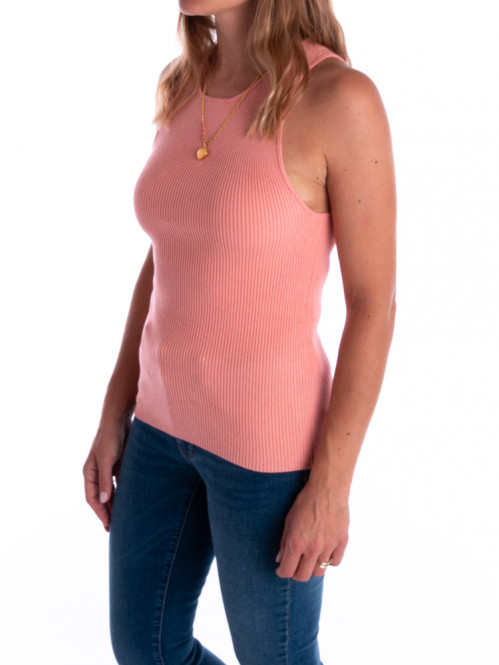 Everly top coral haze 