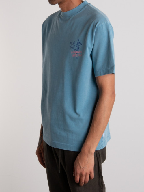 Bloom tee ocean washed 