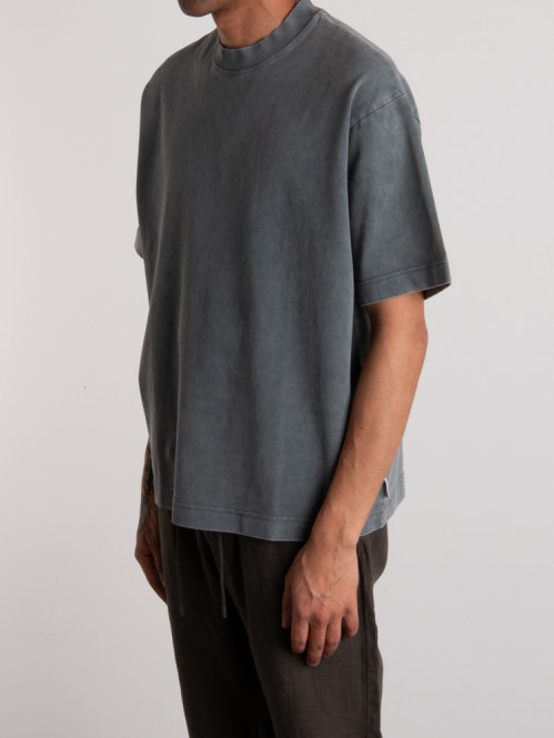 Heavy oversize tee grey washed 