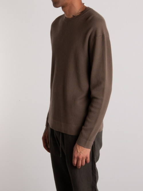 Crewneck jumper smokey grey 