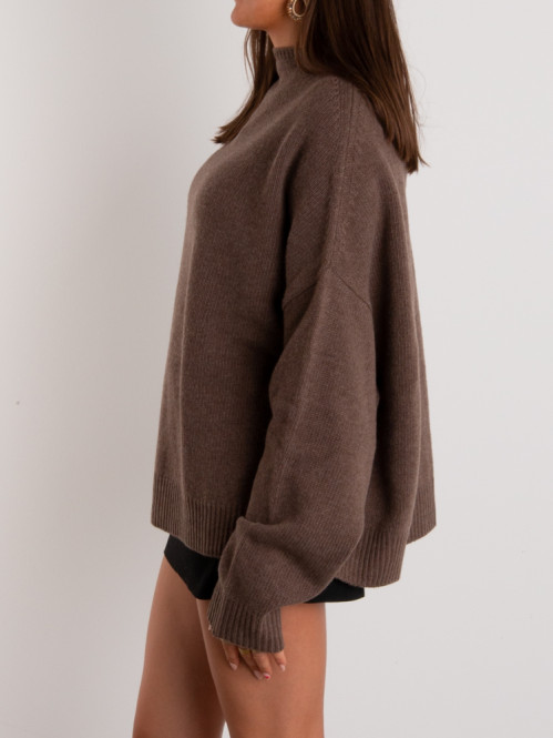 Dagmar pullover chocolate 