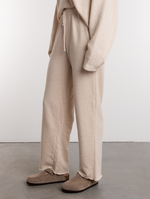 Ito 05a sweat pants ecru chine XS