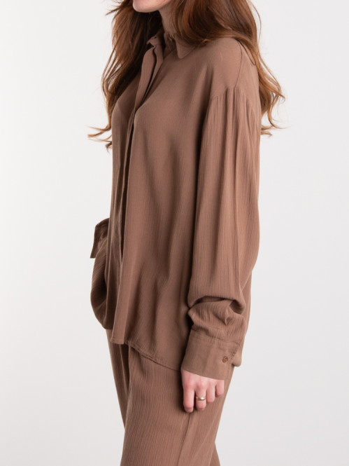 Caren shirt nougat 
