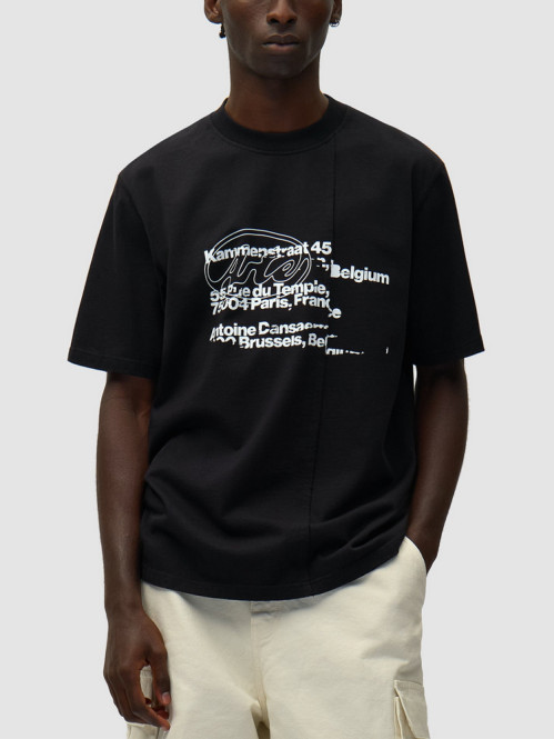 Address t-shirt black 