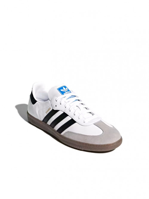 Samba og sneaker white black 5,5