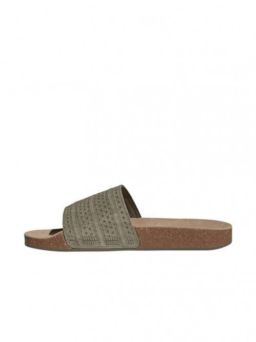 Adilette rs sandals green cork 
