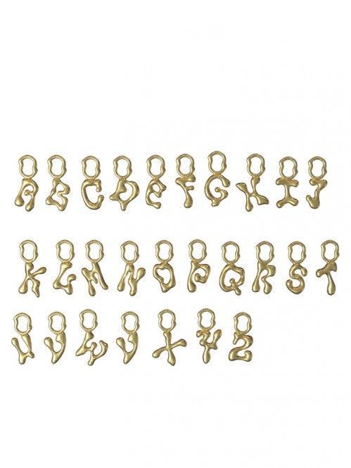 Fluent letter d gold OS