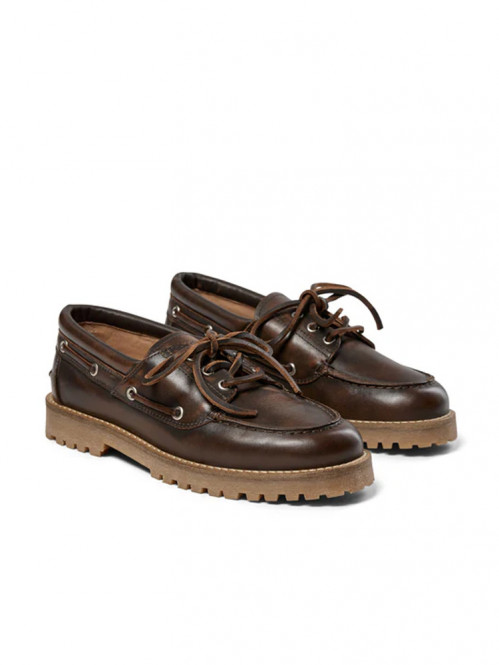 Alvina boat shoes brown 