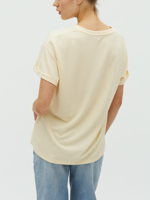 Amana-m bosko luxe shirt summer yellow 