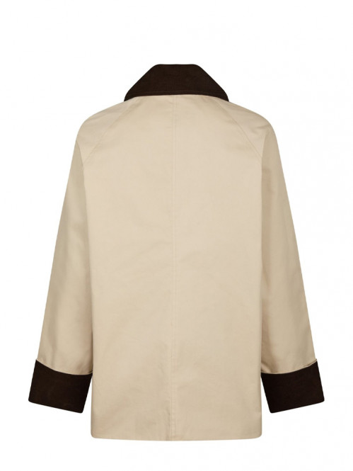 Anastacia cord jacket ivory 