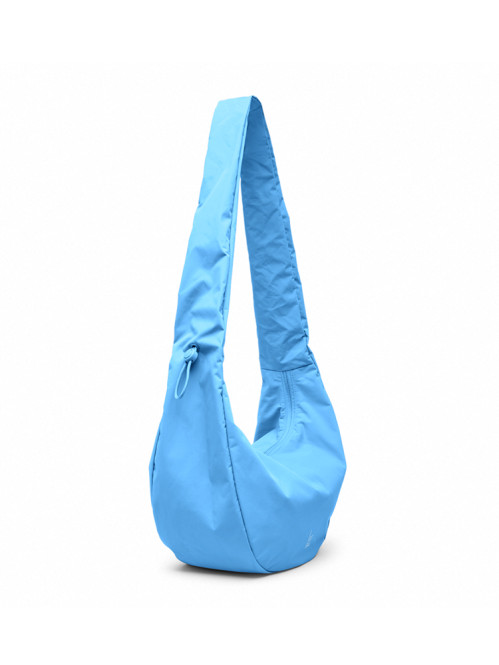 Moon bag ruffle aqua 