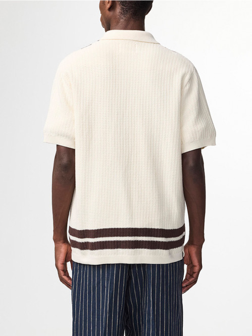 Ares knit shirt ivory 