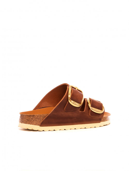 Arizona sandals big buckle cognac 38