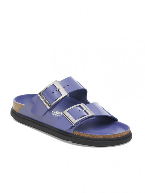 Arizona droplet buckle sandals purple dusk 