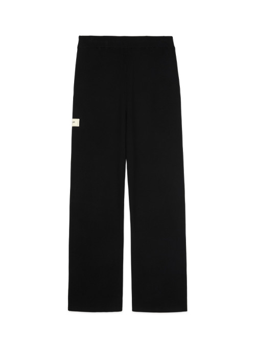 Atelier knit trouser black 