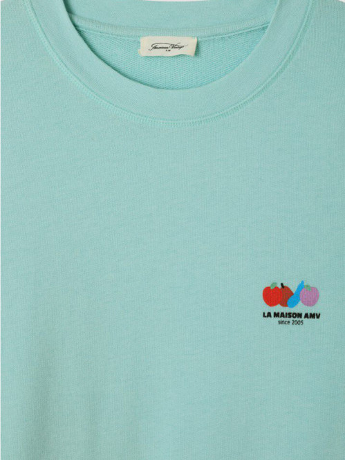 Atu 03d sweatshirt vert cristal 