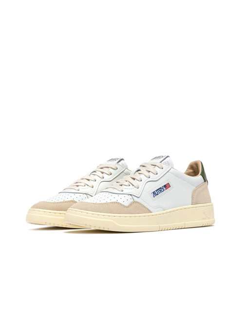 Medalist mens sneaker suede bronze green 