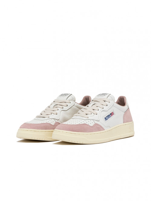 Medalist wmns sneaker suede white powder 