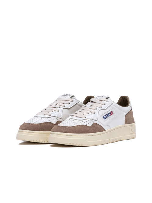 Medalist wmns sneaker suede white tobacco 